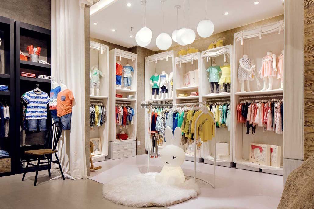30平童装店怎样装修上档次？高档童装店装修效果