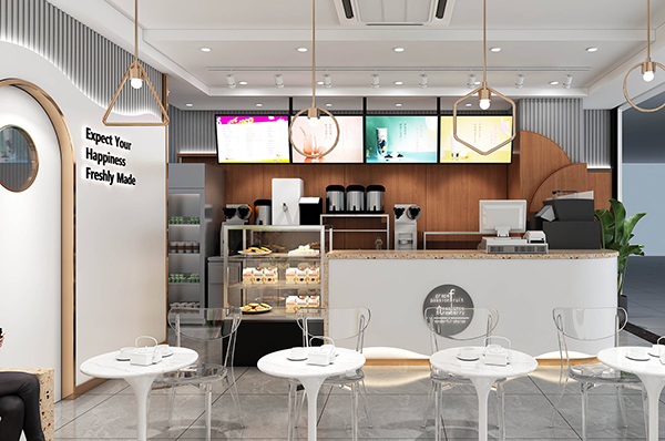 奶茶店墙面装修成什么颜色吸引人？