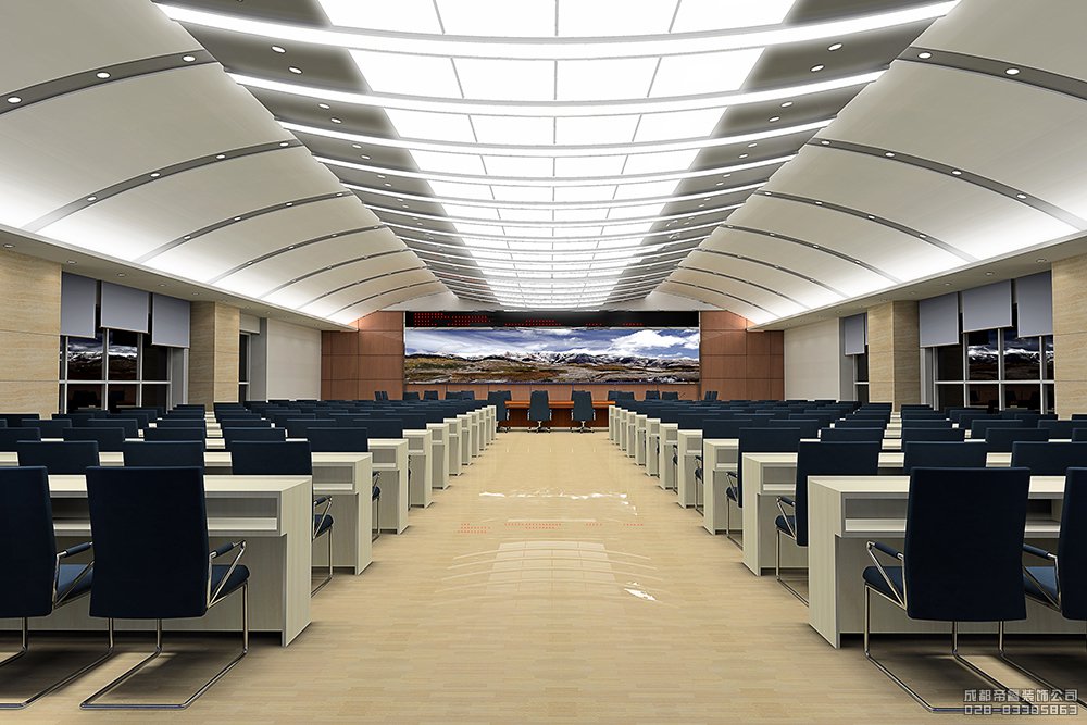 大型会议厅设计效果图