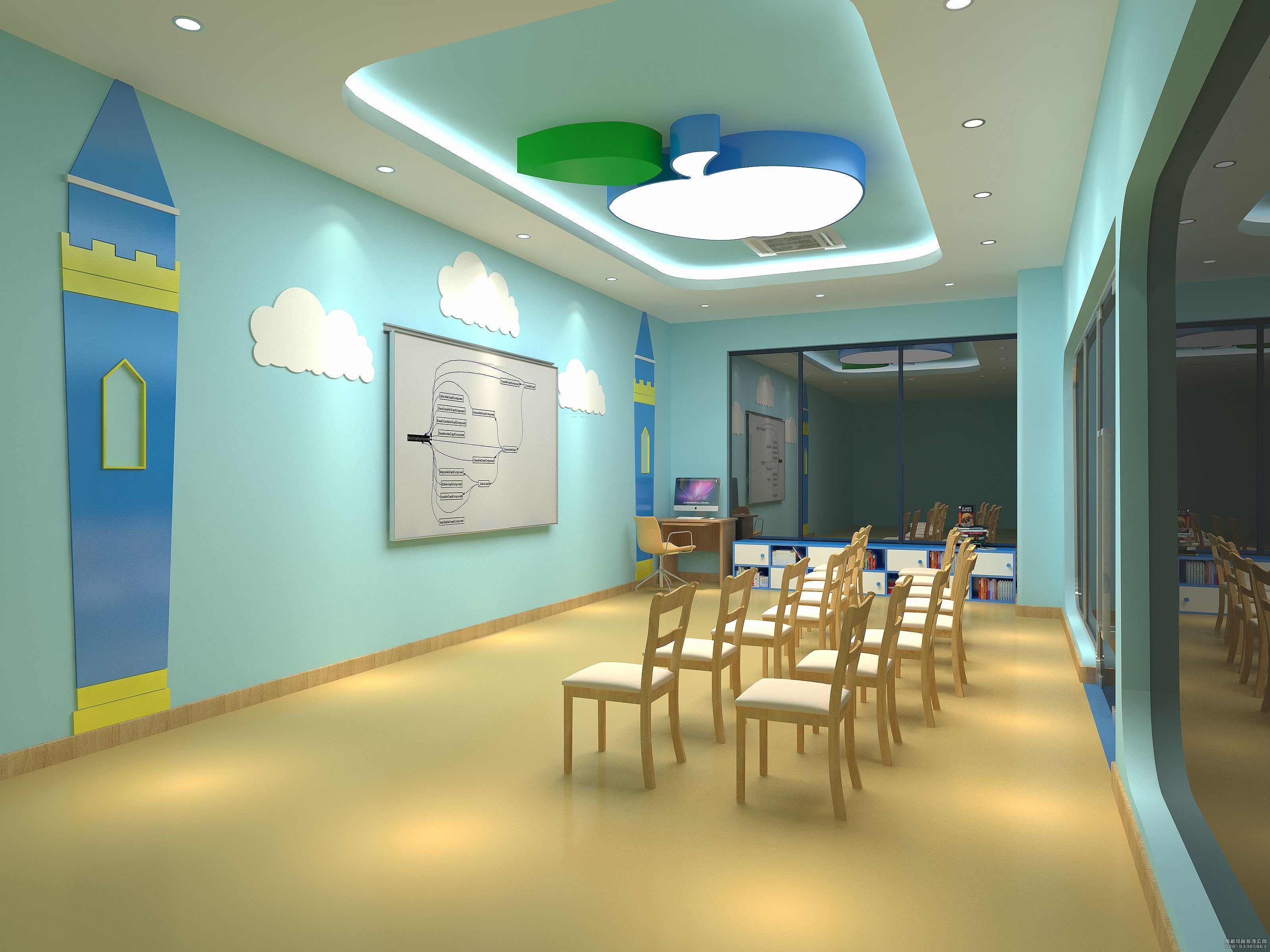 儿童英语培训机构如何装修？