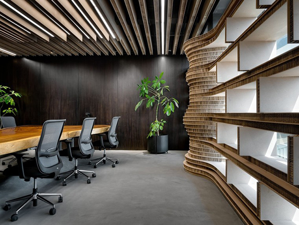 创意会议室装修实景图