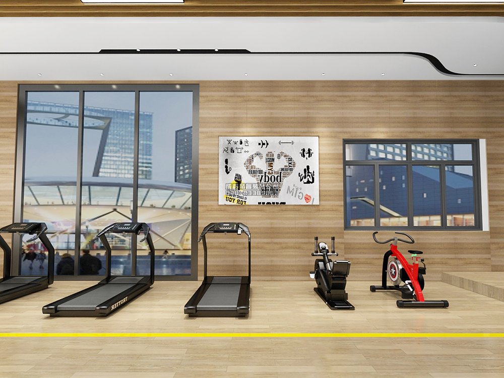 小型健身房装修风格设计说明