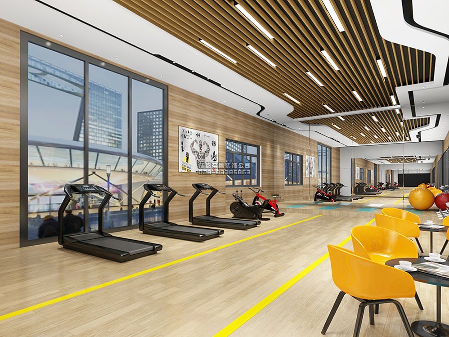 小型健身房装修风格设计说明