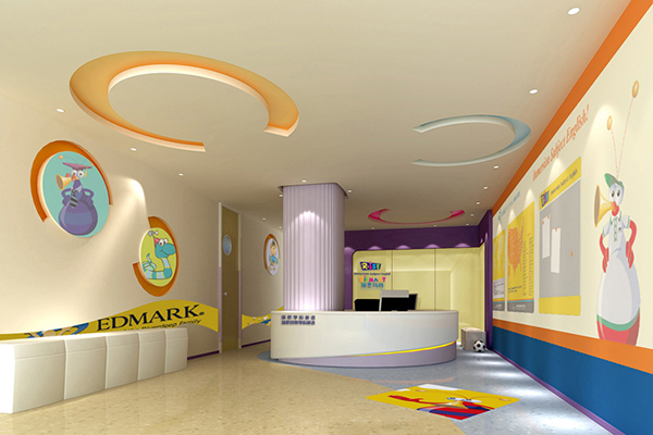 教育机构幼儿园前台设计效果