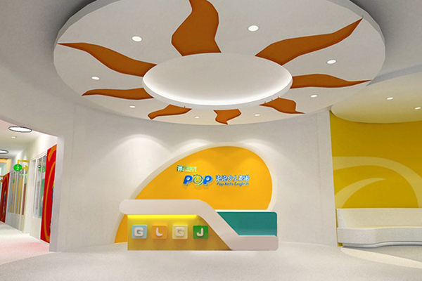 教育培训机构前台设计效果图片