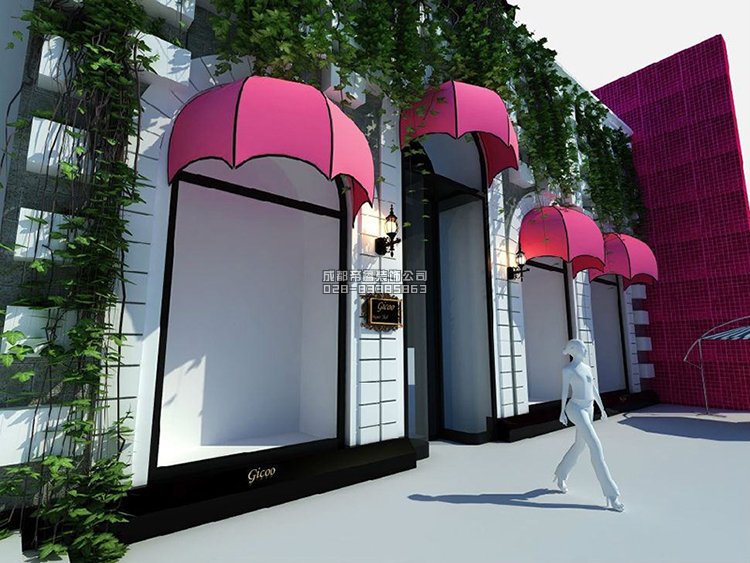 品牌服装连锁店装修设计