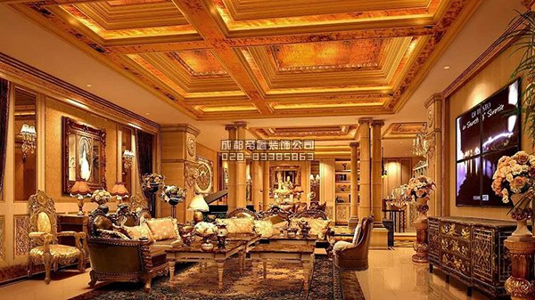 ktv装修 - 金箔布、金粉纸效果