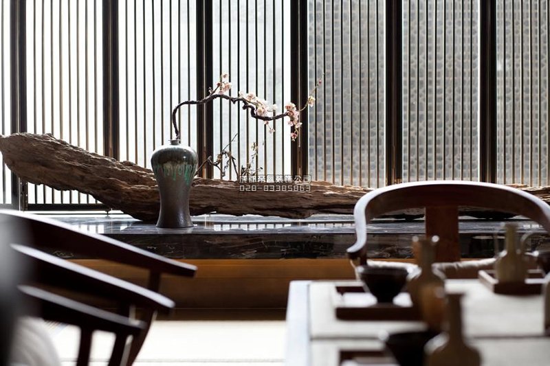 养生茶会所装修设计意境图