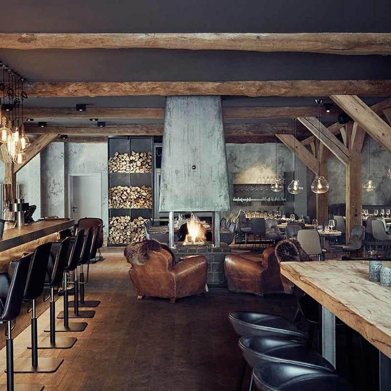 咖啡厅装修局部效果图