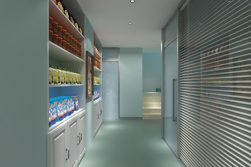 宠物医院装修设计效果图