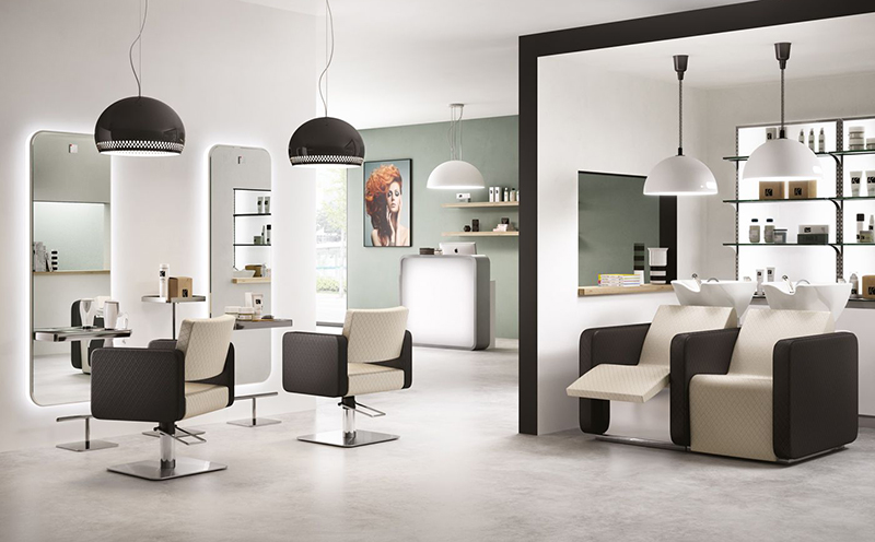 简易理发店装修效果