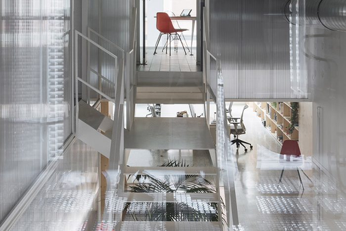 办公室楼梯间装修效果图