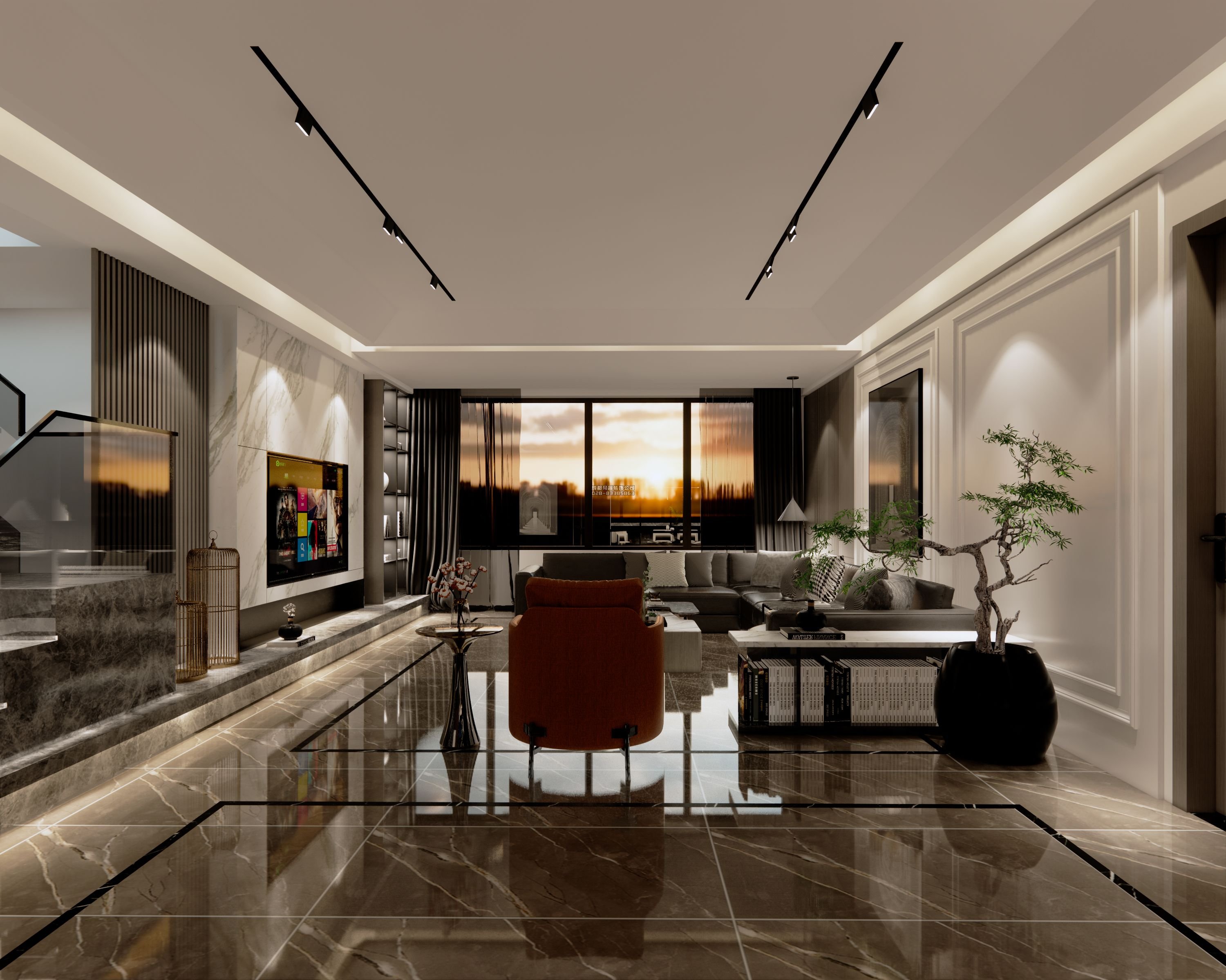 住宅客厅装修设计效果图