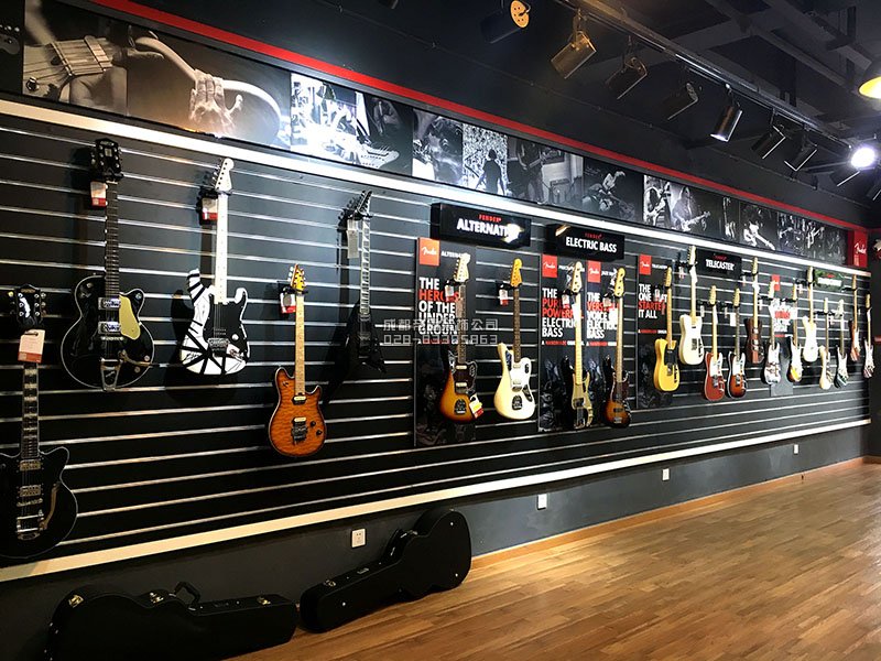 美式乐器店装修风格