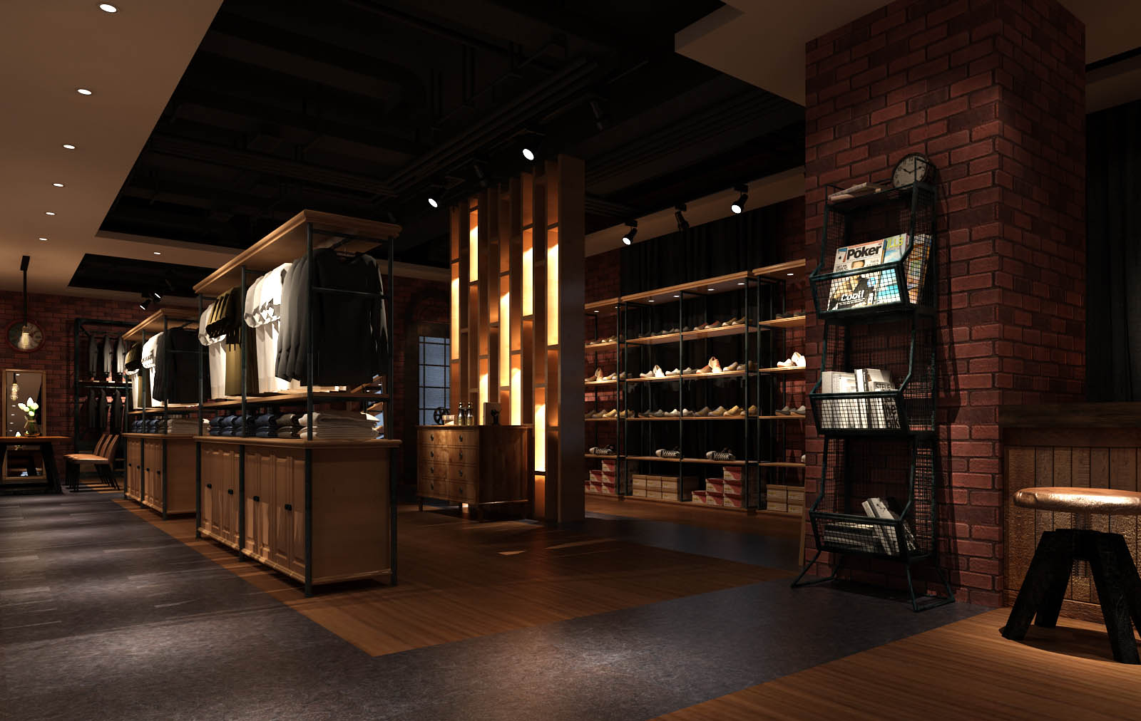 运动品牌专卖店装修|运动服装店装修图片