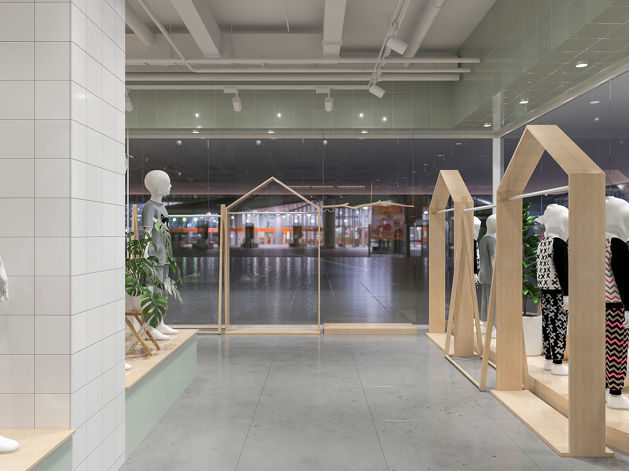 儿童衣服品牌折扣店装修注意事项