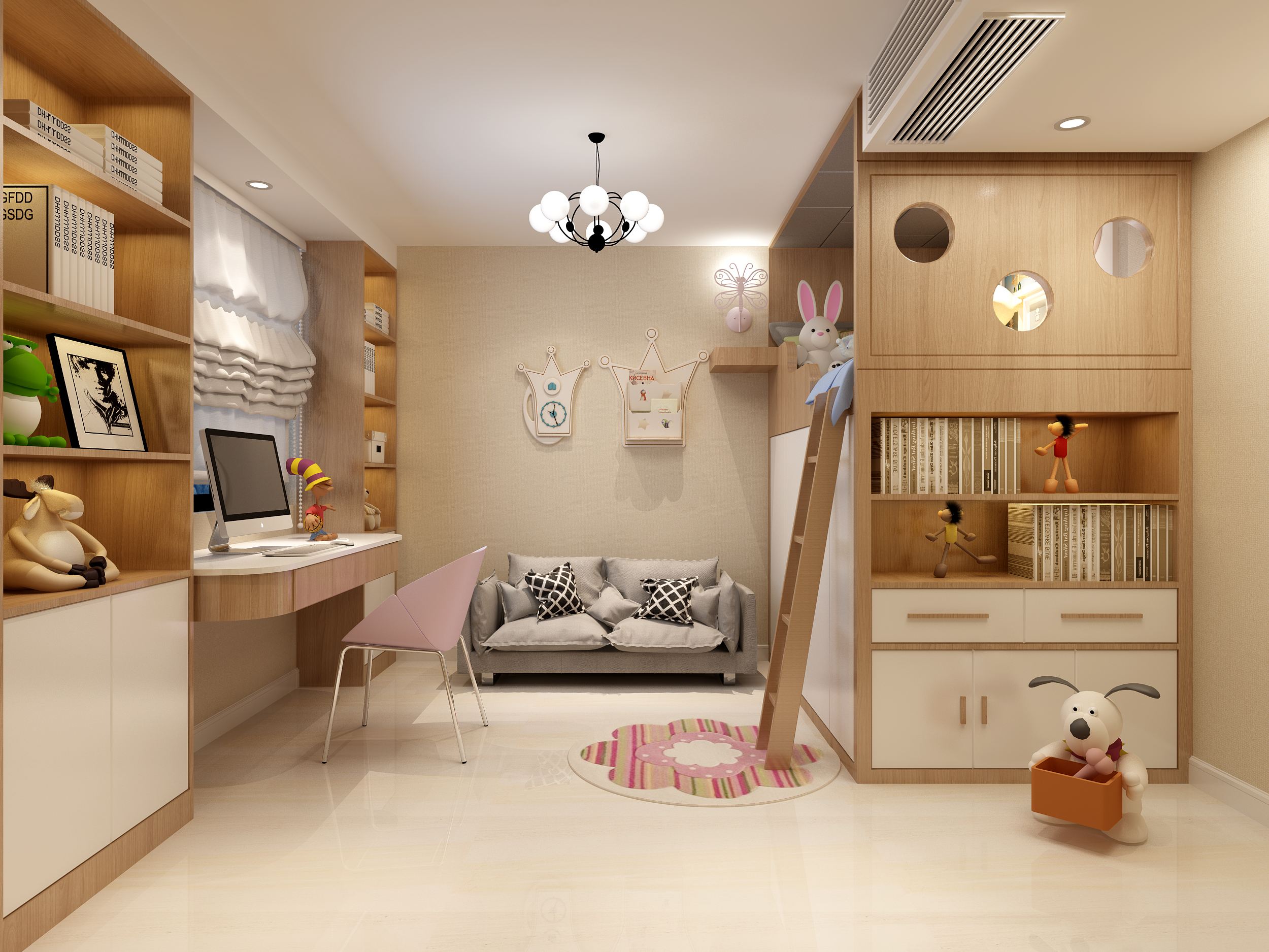 直播间装修房间布置图