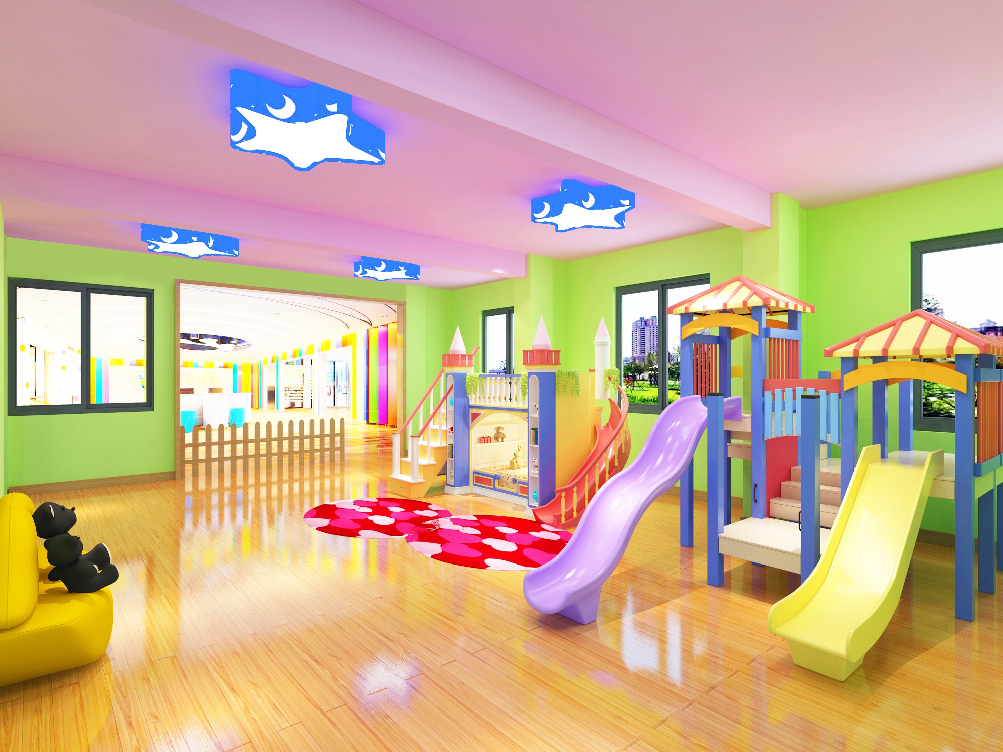 成都幼儿园装修设计效果图