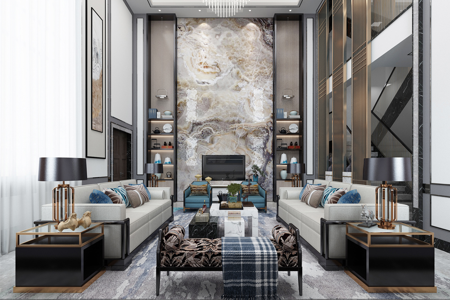 别墅室内装修效果图