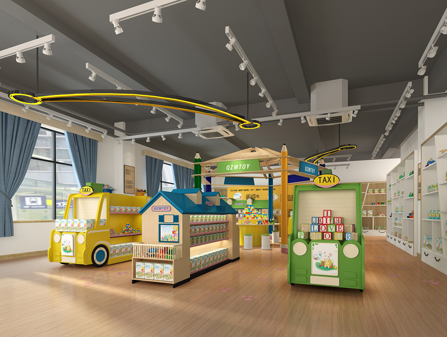 儿童玩具店装修图片