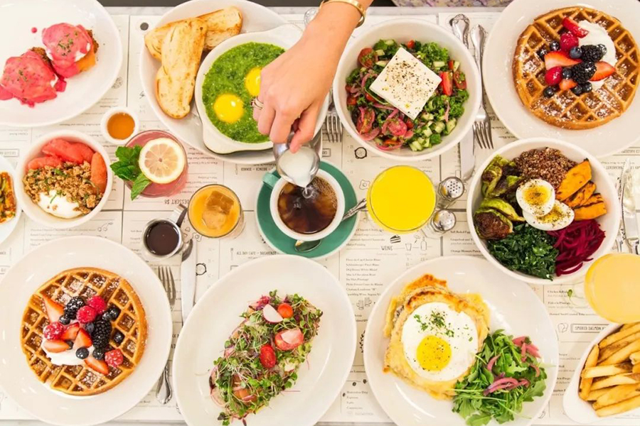 面包甜品店装修参考图片