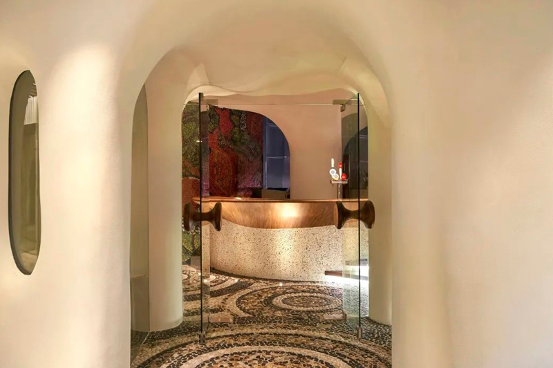 餐饮店收银台装修布置图