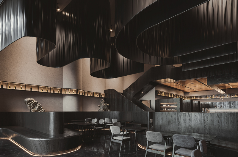 高档休闲酒吧装修效果图