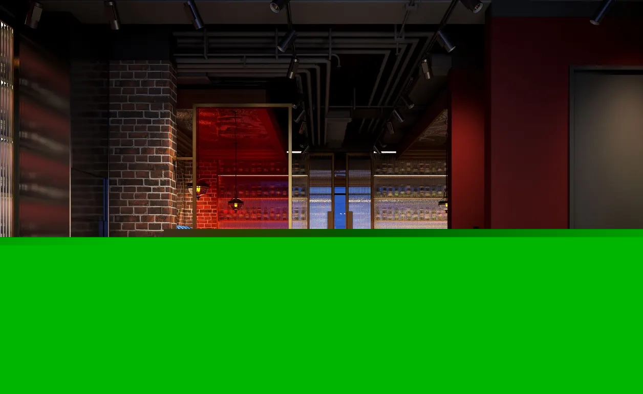 音乐餐吧装修设计效果图